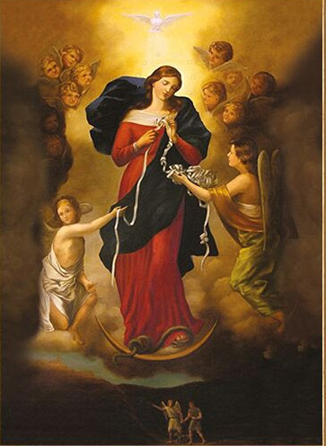 The Blessed Virgin of Untier of Knots